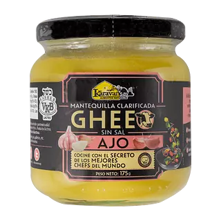 Mantequilla Clarificada Ghee Ajo Sin Sal 175gr