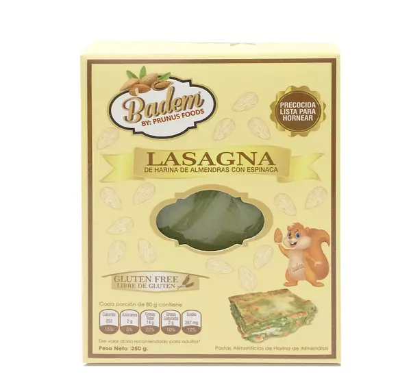 Pasta para Lasagna 250g - Badem