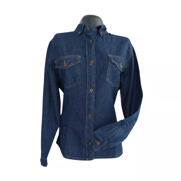 Camisa En Jeans Para Dama