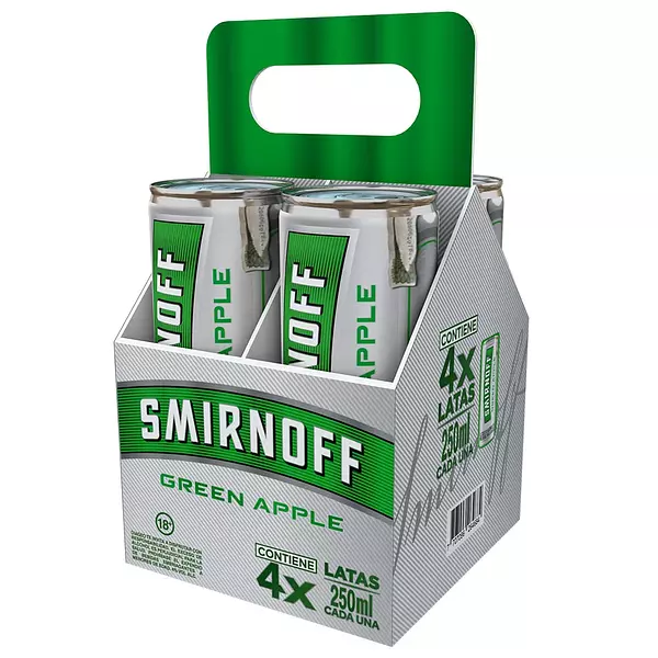 Smirnoff Green Apple Six Lata