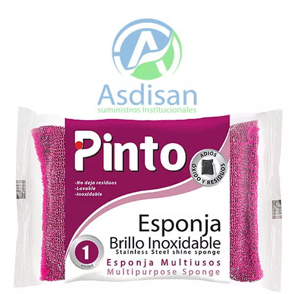 Esponja Brillo Inoxidable