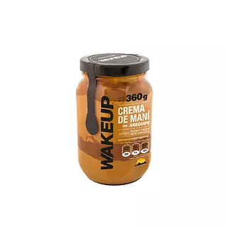 Crema de Mani con Arequipe 360gr - Wakeup