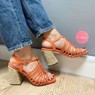 Naranja X Tacón Yute