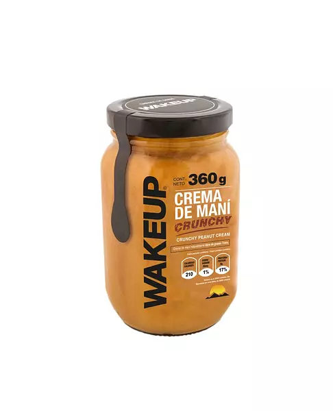 Crema de Mani Chunchy 360gr - Wakeup