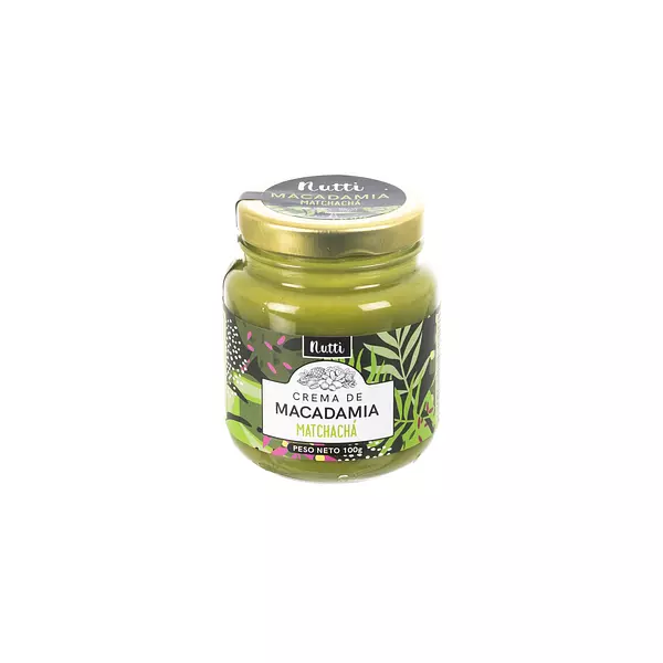 Crema Macadamia Mathacha 100gr - Nutti