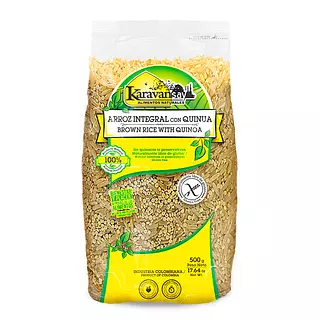 Arroz Integral con Quinua 500gr - Karavansay