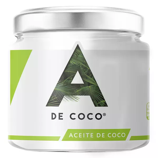 Aceite de Coco Virgen 420 Ml - A de Coco