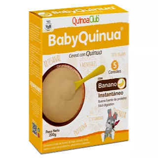 Cereal con Quinua Sabor Banano 200gr - Babyquinua