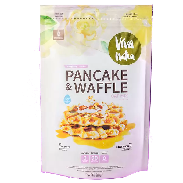 Pancake & Waffle Sabor Vainilla 300gr - Viva Natur