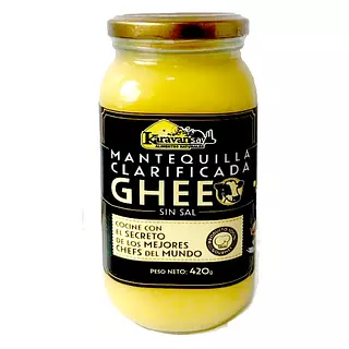 Mantequilla Clarificada Ghee 420 Gr - Karavansay