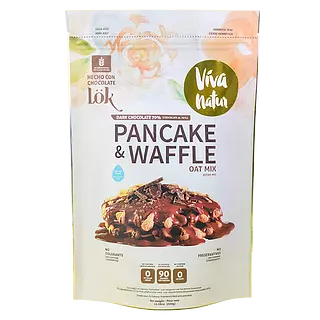 Pancake & Waffle Sabor Chocolate 300gr - Viva Natur