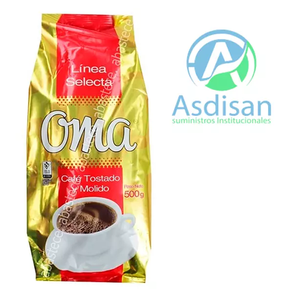 Café Oma Molido Sello Amarillo X 500 Grs