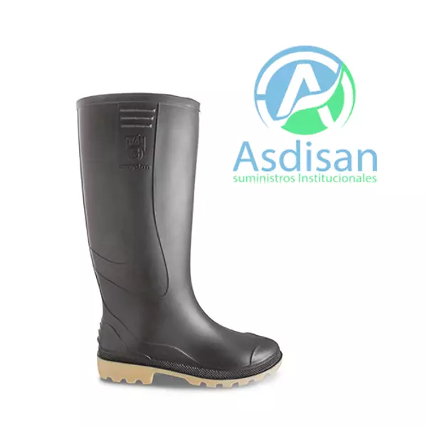 Bota Negra Titán Pvc