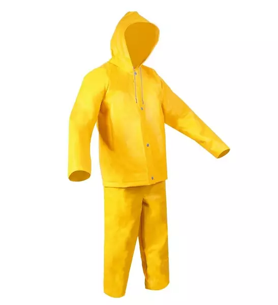 Impermeable Dos Piezas Amarillo