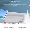 Cargador Pared Xiaomi Carga Rápida 33w Doble / Usb A + Usb C