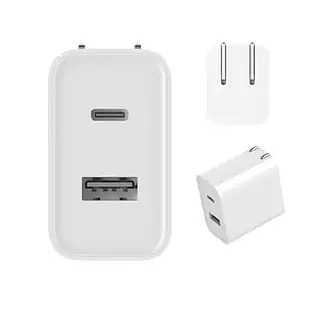 Cargador Pared Xiaomi Carga Rápida 33w Doble / Usb A + Usb C