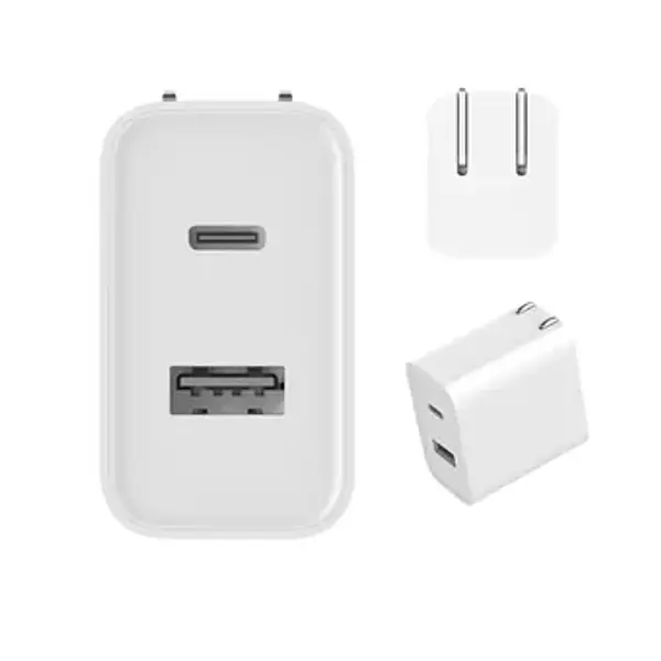 Cargador Pared Xiaomi Carga Rápida 33w Doble / Usb A + Usb C