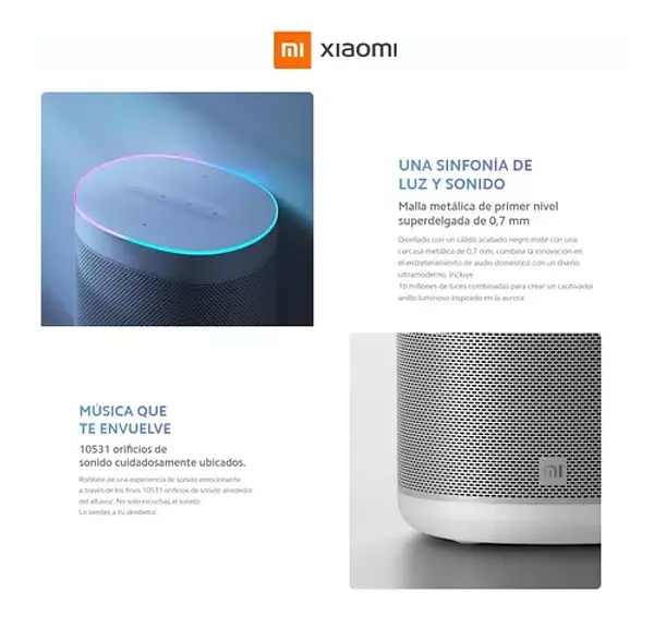 Mi Smart Speaker Xiaomi Asistente De Google