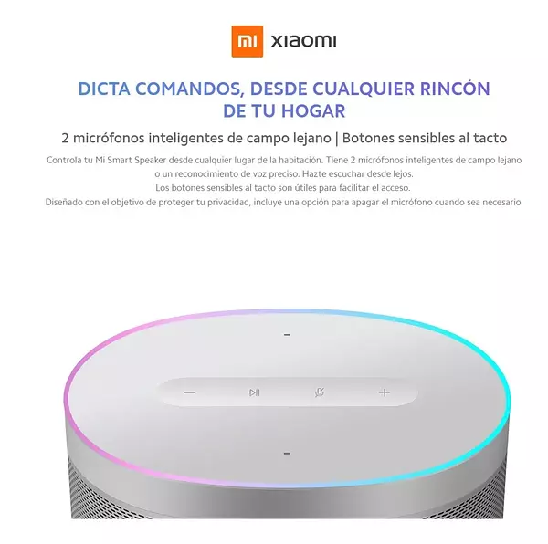 Mi Smart Speaker Xiaomi Asistente De Google