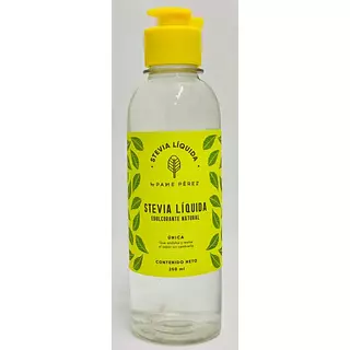 Stevia Liquida Natural 250ml - Pame Perez