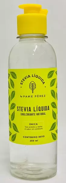 Stevia Liquida Natural 250ml - Pame Perez