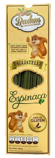 Pasta Espinaca Tagliatelle 250g - Badem