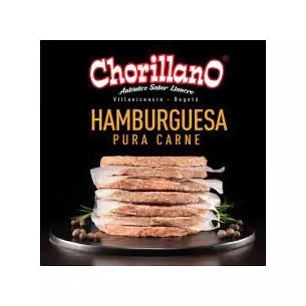 Hamburguesa Pura Carne Chorillano X 1170 Gr