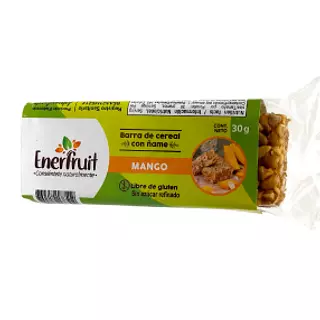 Barra de Cereal Sabor Mango 30gr - Enerfruit