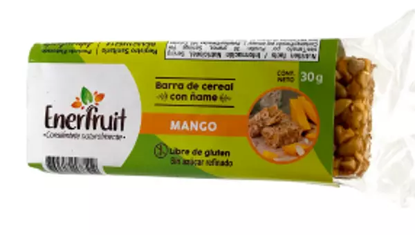 Barra de Cereal Sabor Mango 30gr - Enerfruit