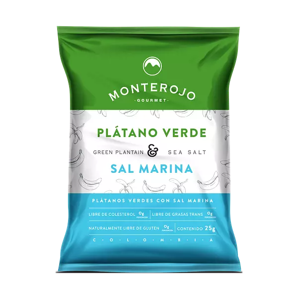 Platano Verde & Sal Marina 25gr - Monterojo