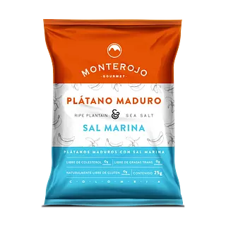 Platano Maduro y Sal Marina 25gr - Monterojo
