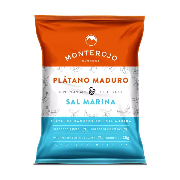 Platano Maduro y Sal Marina 25gr - Monterojo