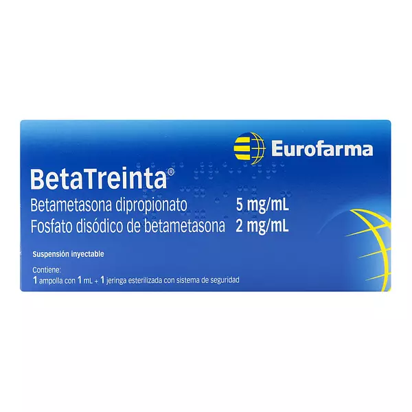 Betatreinta 5 Mg + 2 Mg