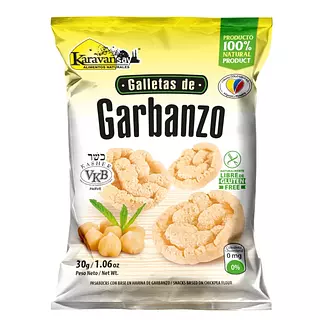 Galletas de Garbanzo 30g - Karavansay