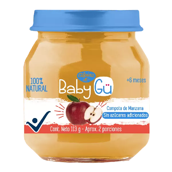 Compota De Manzana Baby Gü Alpina