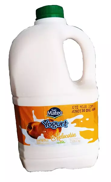 Yogurt 2 L Melocoton San Mateo