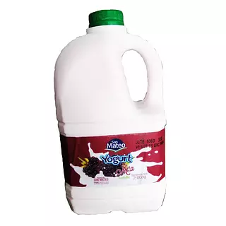 Yogurt 2 L Mora San Mateo