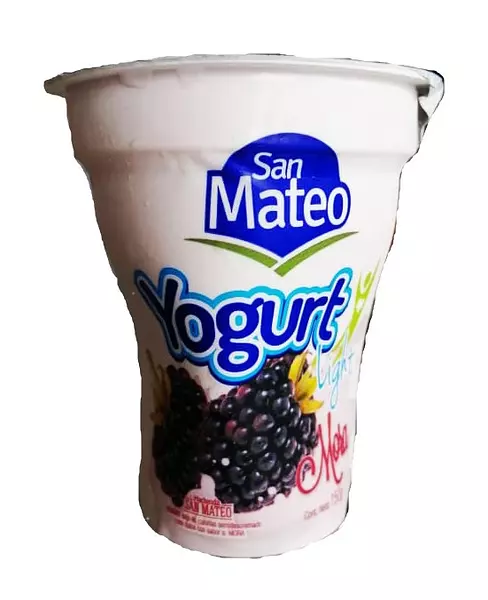 Yogurt Light Vaso 150 Gr Mora San Mateo