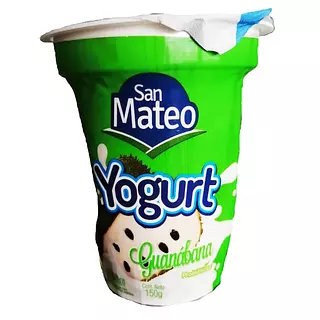 Yogurt Vaso 150 Gr Guanábana San Mateo