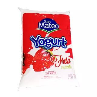 Yogurt 750 Ml Fresa San Mateo
