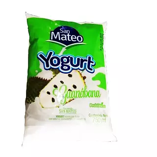 Yogurt 750 Ml Guanábana San Mateo
