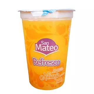 Jugo Vaso 240 Ml Naranja San Mateo