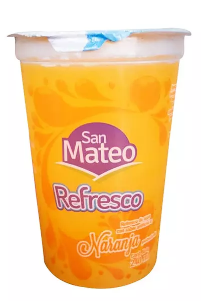 Jugo Vaso 240 Ml Naranja San Mateo