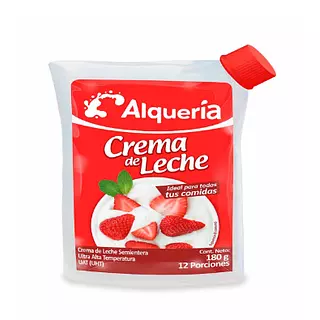 Crema De Leche Alqueria 180gr