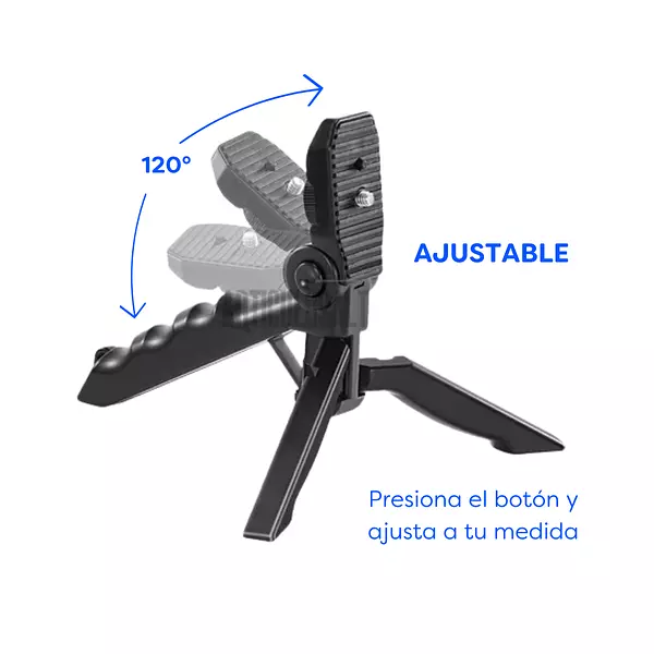 Kit De Video Micrófono + Lampara + Soporte Bluetooth