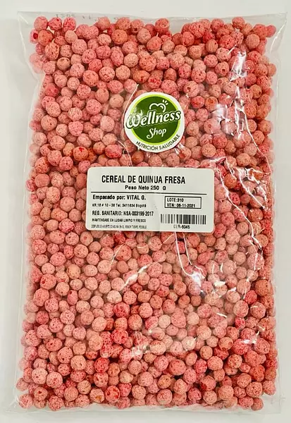 Cereal de Quinua Sabor Fresa 250g - Impronuts