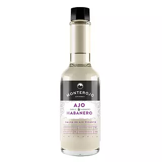 Salsa Picante Ajo & Habanero 165ml - Monterojo
