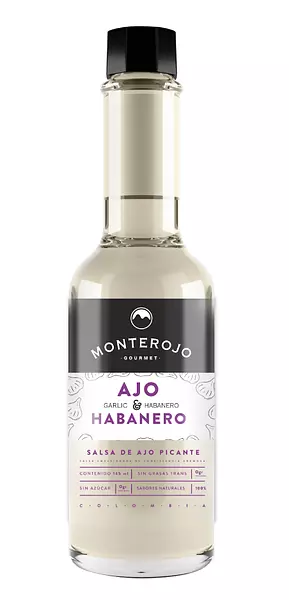 Salsa Picante Ajo & Habanero 165ml - Monterojo