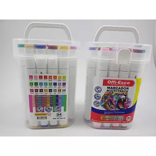 Marcador Multitrazo X 24 Unidades