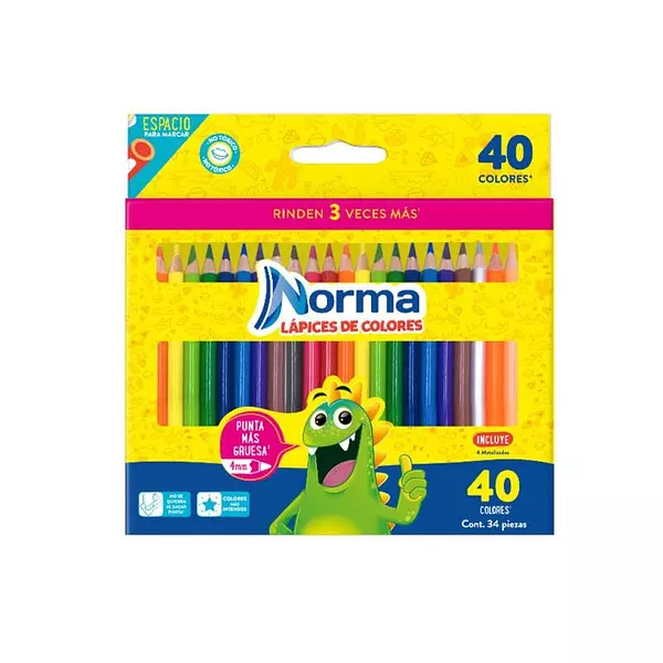 Colores Norma X 40 Unidades